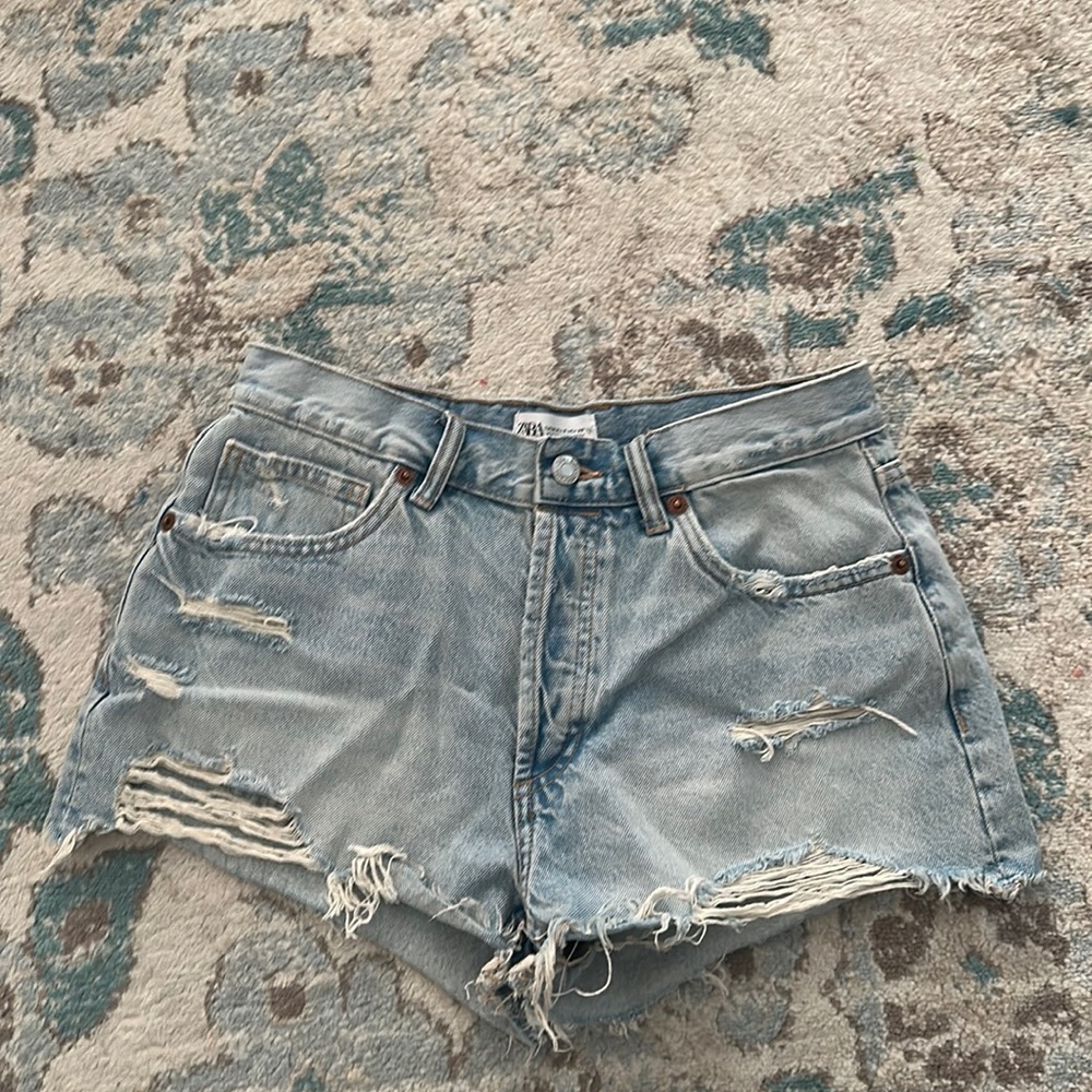 Zara jean shorts
